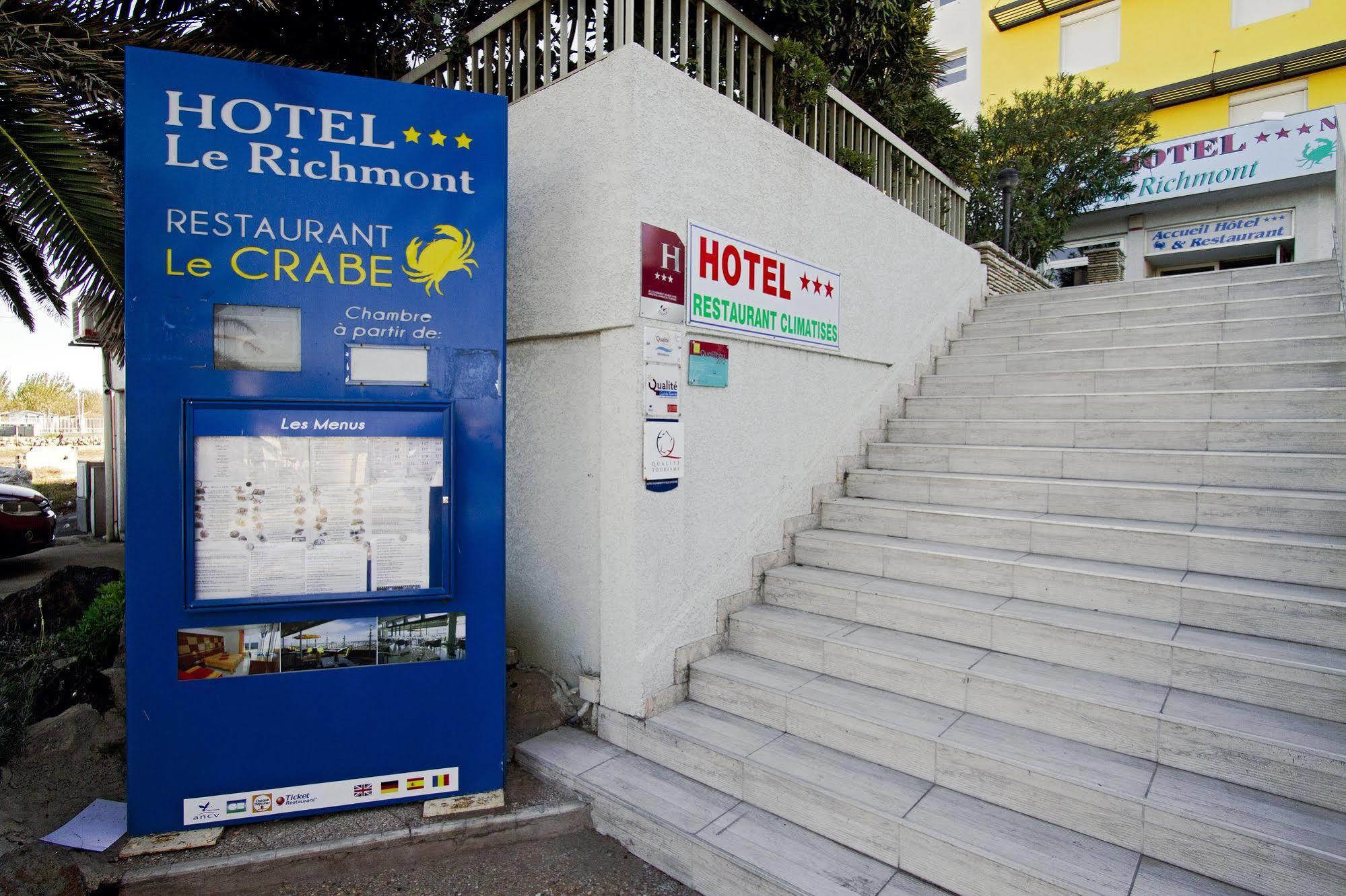 Hotel Le Richmont Marseillan  Exterior foto